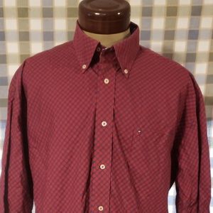 Tommy Hilfiger Long Sleeve Button Down Dress Shirt
